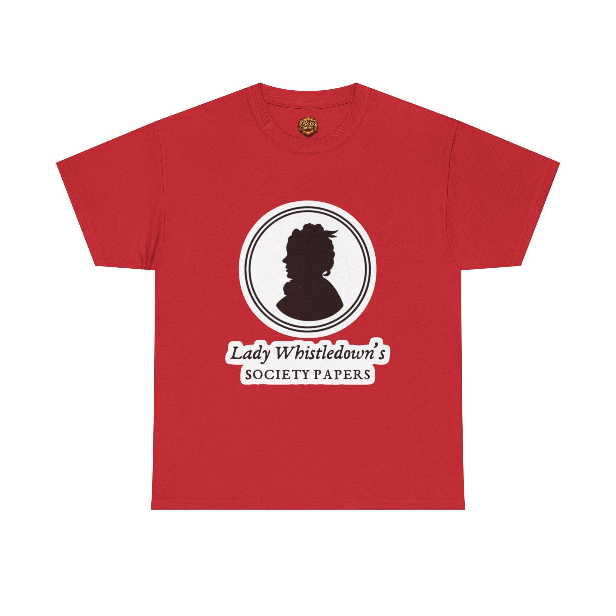 Lady Whistledown's Society Papers Tee — Regency Silhouette Literary Graphic T-Shirt