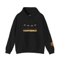 Confidence Crown hoodie | Confidence graphic hoodie, gold crown sweatshirt